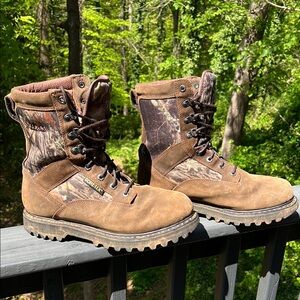 Gore-Tex Cabela Men's Brown Camo Outdoor Boots